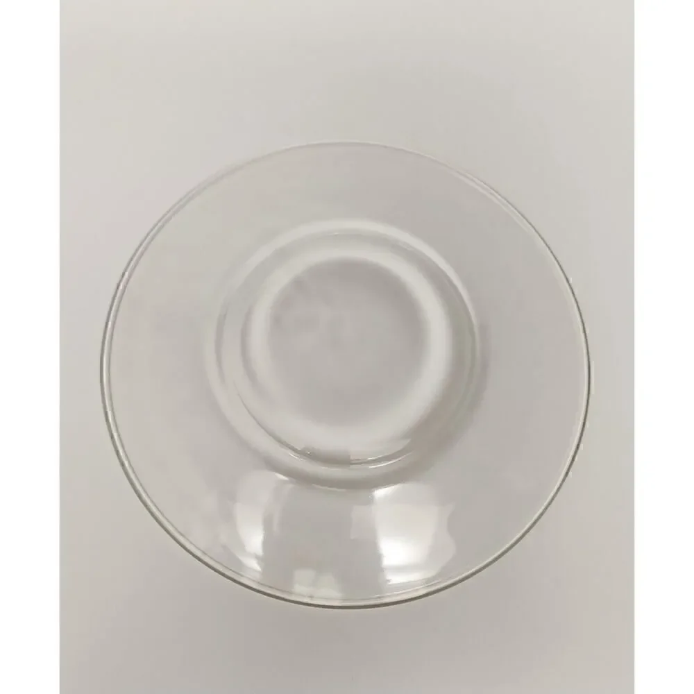 Indiana Vintage Glass Clear Classic Revere 3 Piece Mayo/Gravy Bowl Sauce Set